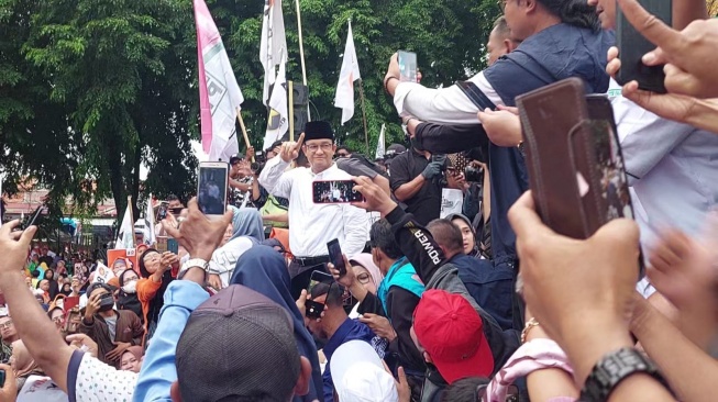 Salip Elektabilitas Ganjar Versi Survei Litbang Kompas, Anies: Perjalanan Masih Panjang