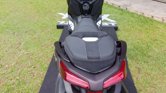 PT YIMM Luncurkan Produk Terbaru Yamaha X-Max Tech Max, Sabtu (9/12/2023). (Foto: Suara.com/Manuel Jeghesta) 