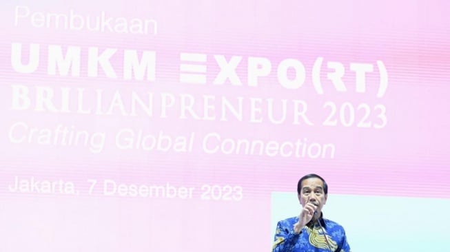 Terkurasi Dengan Baik, Presiden Jokowi Puji Produk UMKM EXPO(RT) BRILIANPRENEUR 2023