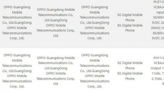 Oppo Find X7 muncul di sertifikasi 3C. (3C via GSMArena)