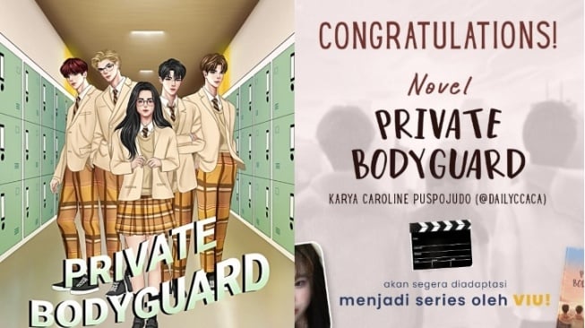 Novel 'Private Bodyguard' Akan Diadaptasi Jadi Series, Siapa Pemerannya?