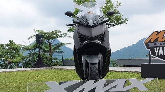 PT YIMM Luncurkan Layanan Terbaru Yamaha X-Max Tech Max, Hari Sabtu (9/12/2023). (Foto: Suara.com/Manuel Jeghesta) 