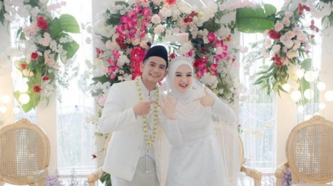 Pernikahan Rizky DA dan Hersa Rahayu (instagram)