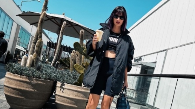 OOTD Nia Ramadhani. (Instagram/@ramadhaniabakrie)