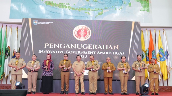Tingkatkan Iklim Inovasi Berkelanjutan, Kemendagri Beri Penghargaan Daerah Terinovatif pada Gelaran IGA 2023