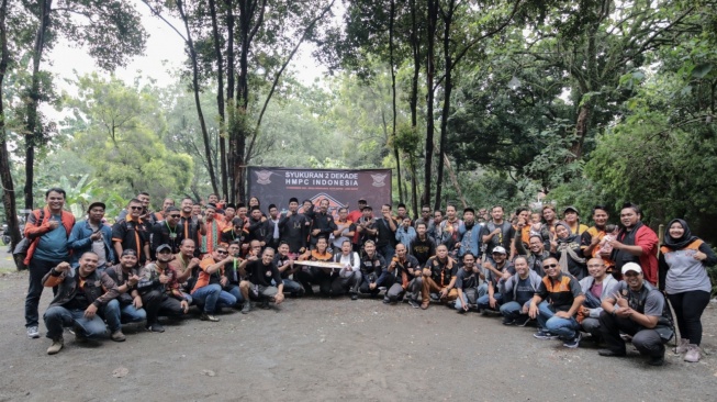 Peringati Usia 20 Tahun, Honda MegaPro Club Indonesia Gelar Acara Palang Pintu