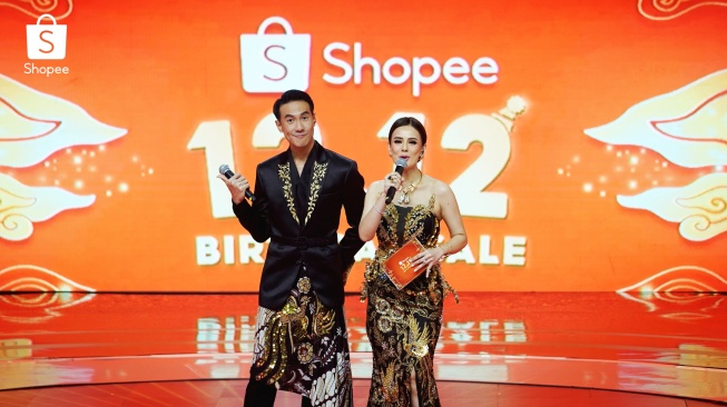 Panggung Spektakuler Shopee 12.12 Birthday Sale TV Show. (Dok: Istimewa)