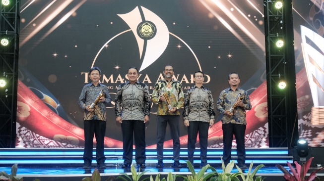 Sukses Berdayakan Warga Sekitar, Semen Gresik RaihTAMASYA Awards 2023 dari Dirjen Minerba Kementerian ESDM RI