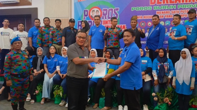 Poros Buruh Siap Menangkan Anies-Muhaimin untuk Perubahan di Riau