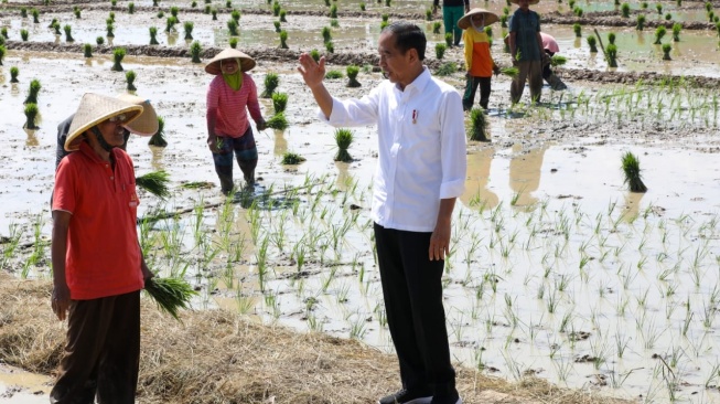 Prabowo Serang Ganjar Soal Ketersedian Pupuk, Jokowi Janji Perbanyak Pasokan di Jawa Tengah