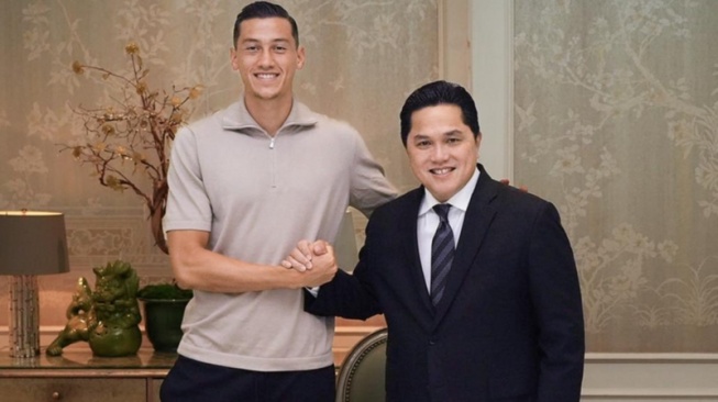 Jay Idzes Resmi WNI, Erick Thohir Singgung Garuda Mendunia