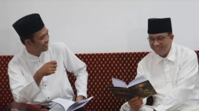 UAS bertemu Anies Baswedan [instagram]