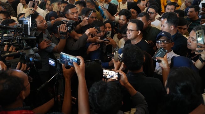 Kunjungi Jambi, Anies Buka Kemungkinan Pembangunan Jalur Kereta di Daerah Ini