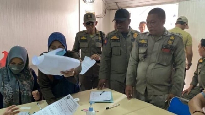 Satpol PP Balikpapan Tes Urine Antisipasi Penyalahgunaan Narkoba