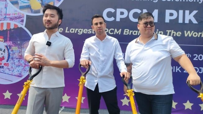 Raffi Ahmad dan Rudy Salim kembali punya bisnis baru di PIK 2, Tangerang. [dokumentasi pribadi]