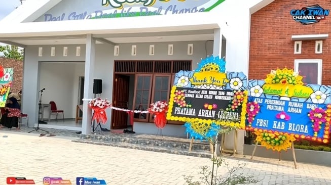 Rumah Baru Pratama Arhan di Blora (YouTube Cak Iwan Channel New)