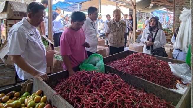 Bareskrim Polri Datangi Pasar Tradisional di Bandar Lampung, Ada Apa?