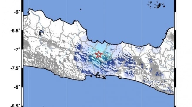 Gempa Bumi M 4,5 Guncang Kabupaten Tegal, Turut Dirasakan hingga Cirebon