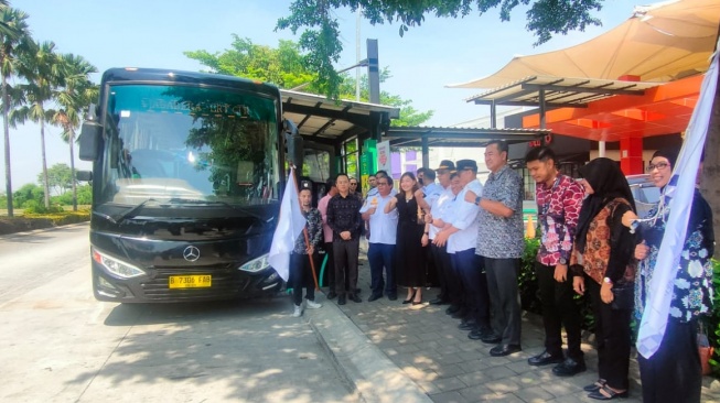 Jababeka Luncurkan Shuttle Bus LRT City Bekasi, Mudahkan Mobilitas Warga dan Pekerja