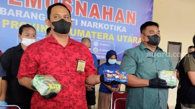 Wanita di Deli Serdang Jadi Kurir! Sabu 3 Kg Dikemas dalam Bungkus Biskuit, BNNP Sumut Ungkap Rinci Kasusnya