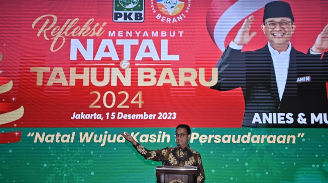 Hadiri Refleksi Natal dan Tahun Baru Bersama PKB, Anies Tekankan Pentingnya Menjaga Persatuan