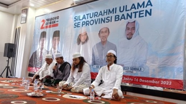 Ratusan Ulama dan Kyai di Banten Dukung Prabowo-Gibran Jadi Presiden 2024