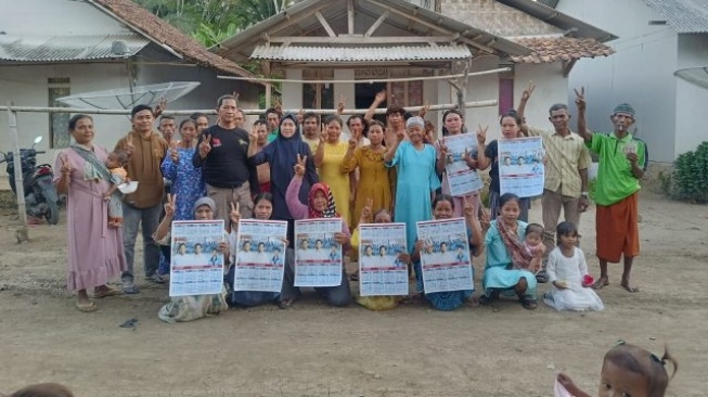 Sasar Pesisir Pandeglang, GBN Sosialisasi Prabowo-Gibran dan Identifikasi Masalah Stunting