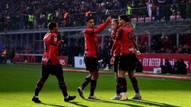 Hasil Liga Italia AC Milan vs Monza, Rossoneri Menang Telak 3-0