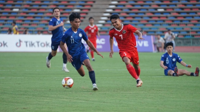 Marselino Ferdinan saat membela Timnas U-22 di Sea Games 2023 (pssi.org)