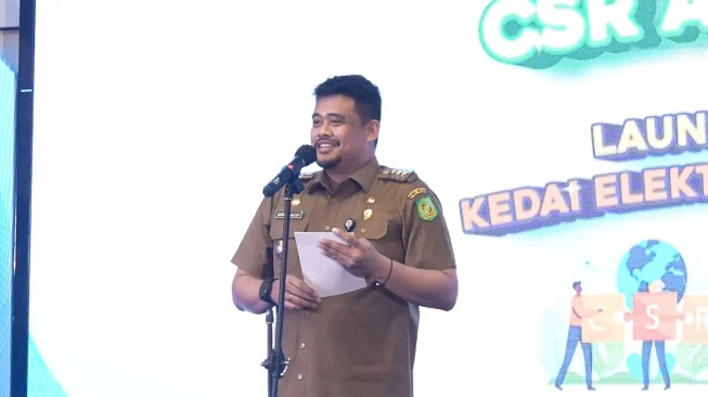 Launching Aplikasi KEdan, Bobby Nasution: Wadah Pemasaran Produk UMKM,Wajibkan ASN Beli