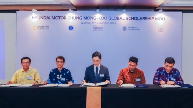 PresUniv Tandatangani MoU Beasiswa Global dengan Yayasan Hyundai Motor Chung Mong-Koo