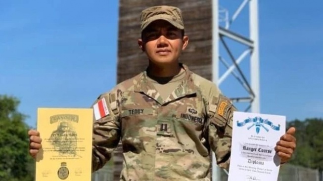 Daftar Prestasi Mayor Teddy Indra Wijaya, Ajudan Prabowo Subianto Lulusan Terbaik US Army Infrantry School