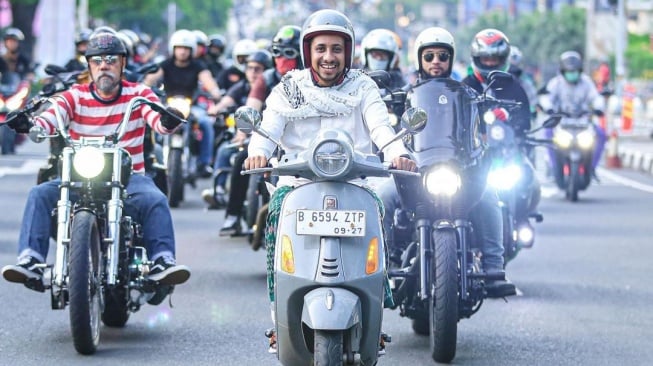 Potret Habib Ja’far Gabung Bikers Dakwah. (Instagram/husein_hadar)