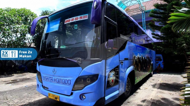 Bus PO Wisata Komodo rute Solo-Denpasar. [Traveloka]