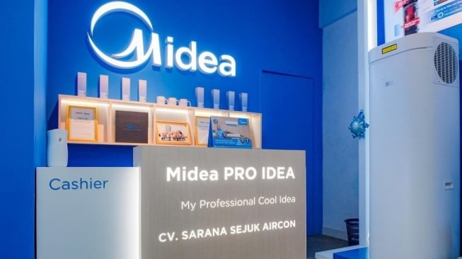 Midea Ekspansi, Buka Pro Shop Pertama di Indonesia