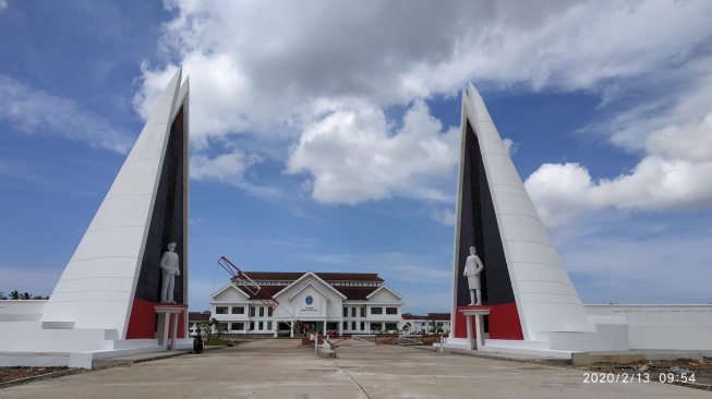 Gedung baru kampus IPDN di Mempawah, Kalimantan Barat. (IPDNKALBAR)