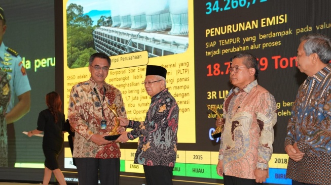 Anak Usaha Barito Renewables, Star Energy Geothermal Raih PROPER Emas dan Hijau