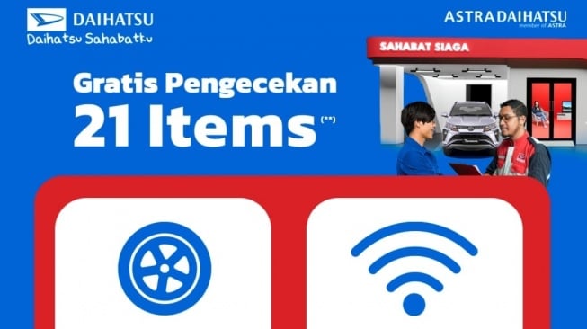 Daihatsu berikan layanan pengecekan 21 komponen gratis [PT ADM].