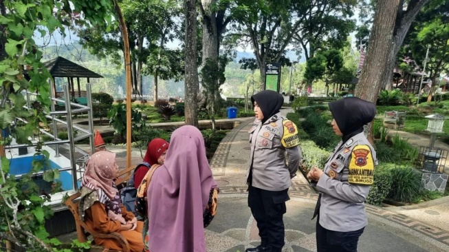 Sejarah Pertama Polresta Bukittinggi, Dua Polwan Jadi Bhabinkamtimbas