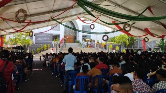 Gereja Katolik Santo Fransiskus Xaverius Kuta Bali Siapkan Misa Bahasa Inggris