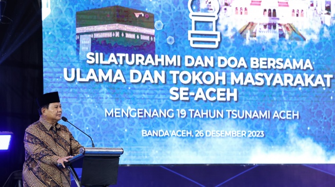 Harapan Ulama Aceh untuk Prabowo Bila Terpilih Presiden di 2024: Lanjutkan Kebaikan untuk Rakyat Aceh