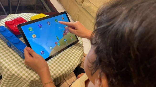 Galaxy Tab A9+ Kids Edition. [Samsung]