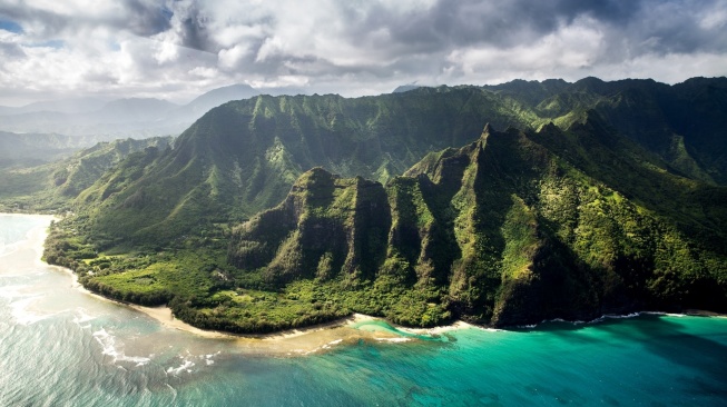 Ilustrasi Hawaii. [Unsplash/Braden Jarvis]