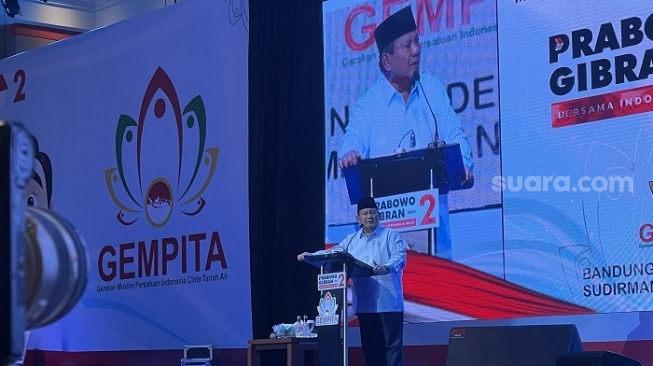 Di Depan Pendukung, Prabowo Puji Penampilan Gibran saat Debat: Katanya Anak Ingusan Ternyata Tampil 9,9