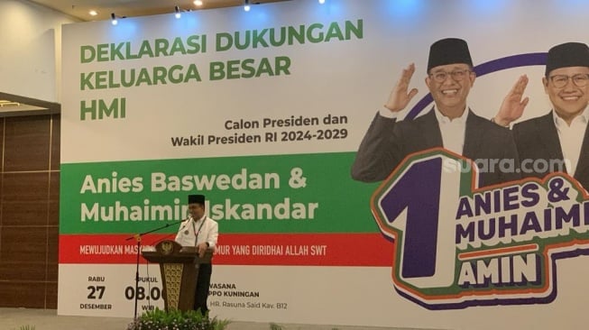 Anies Ungkap Pesan JK: Kader HMI Jangan Berhenti Di Posisi Wapres