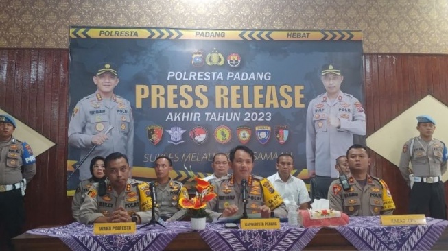 Polresta Padang Bereskan 65 Kasus Cabul Selama 2023, 4 Perkara Pelakunya Orang Dekat