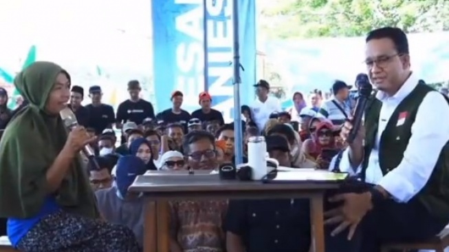 Curhat Istri Nelayan di Banyuwangi ke Anies Baswedan karena 3 Bulan Tak Ada Penghasilan: Kami Merana!