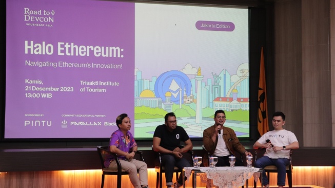 Perkuat Komunitas Ethereum di Indonesia, Pintu Roadshow ke Tiga Kota di Indonesia