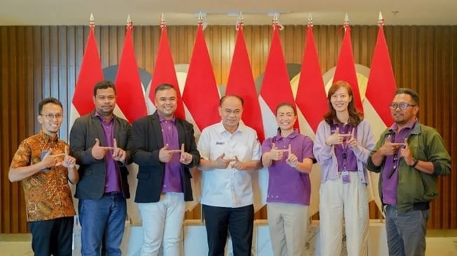 Tim Hyppe melakukan audiensi dengan Menkominfo Budi Arie Setiadi. (Dok: Hyppe).