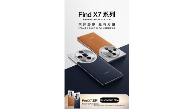 Oppo Find X7. [Oppo]